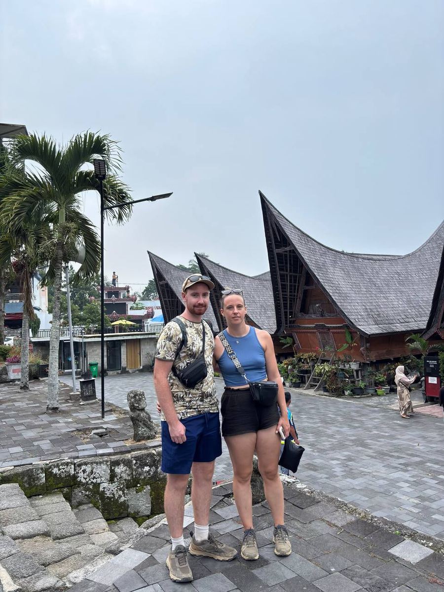 Foto pengunjung di Berastagi